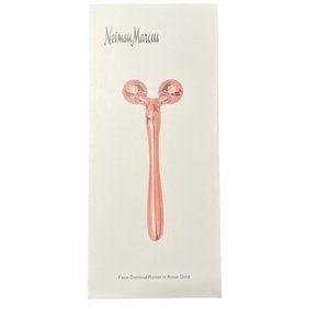 Neiman Marcus Face Contour Roller In Rose Gold - NEW